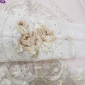 Turkey &Russia Designs  The best seller & European-style mesh embroidery fashion curtain fabric